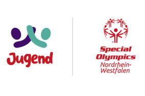 Logos von Special Olympics Deutschland Jugend und Special Olympics Nordrhein-Westfalen